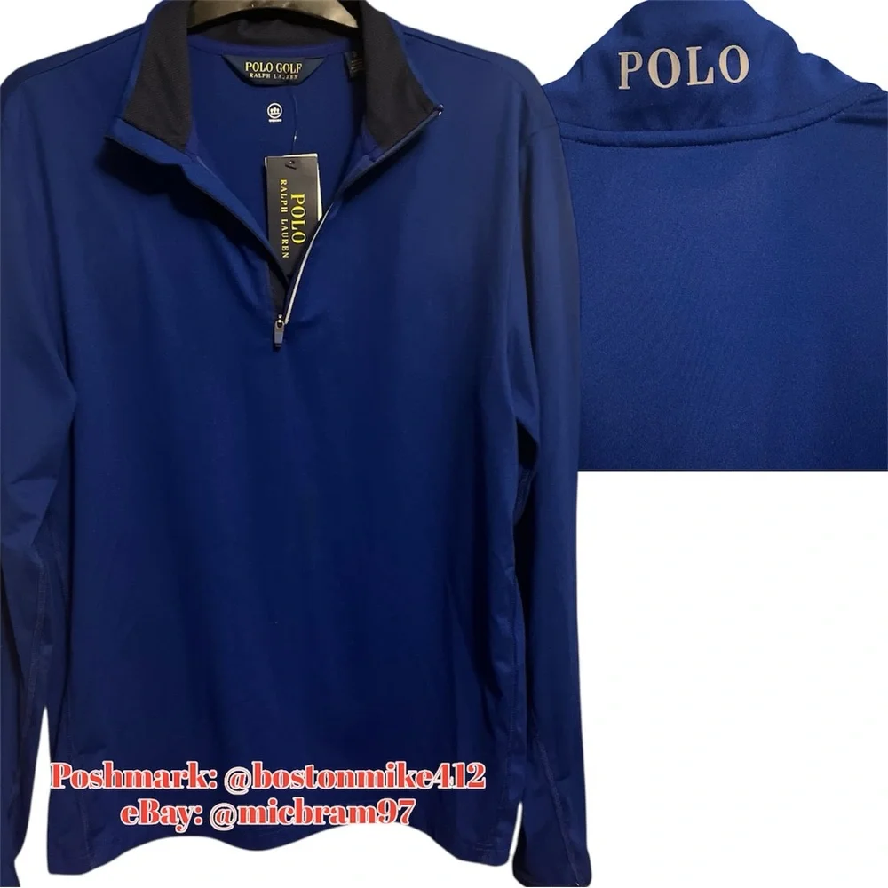 Polo Ralph Lauren Polo Golf 1/4 Zip Lightweight Pullover SM performance wicking